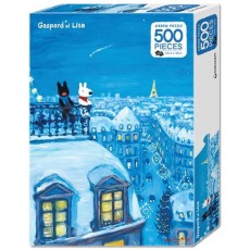 가스파드와 리사 직소 퍼즐 500pcs: 조각 여행