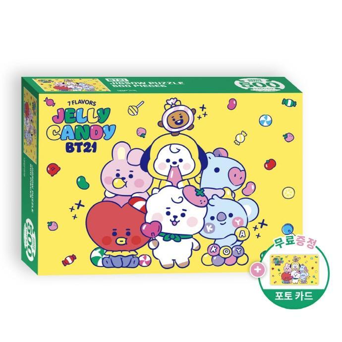 BT21 직소퍼즐 500피스: 젤리캔디