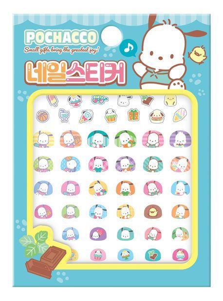 산리오 캐릭터즈 포차코 네일스티커