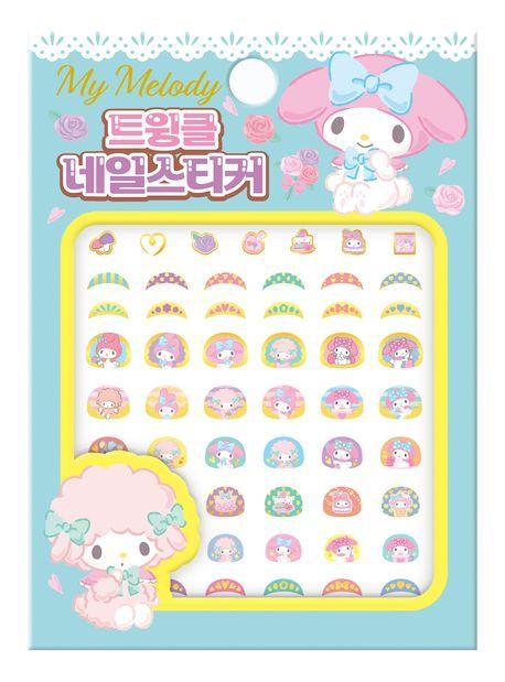 산리오캐릭터즈 마이멜로디 트윙클 네일스티커