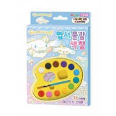 산리오캐릭터즈 시나모롤 엽서물감색칠