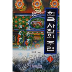 한국 사찰의 주련. 1