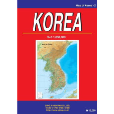 MAP OF KOREA(영문지도)