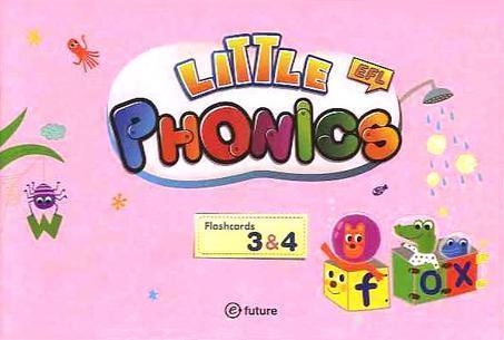 LITTLE PHONICS FLASHCARDS 3 4