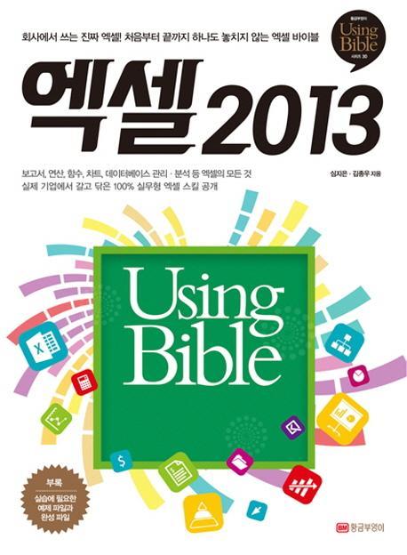 엑셀 2013 Using Bible