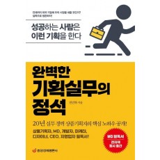 완벽한 기획실무의 정석