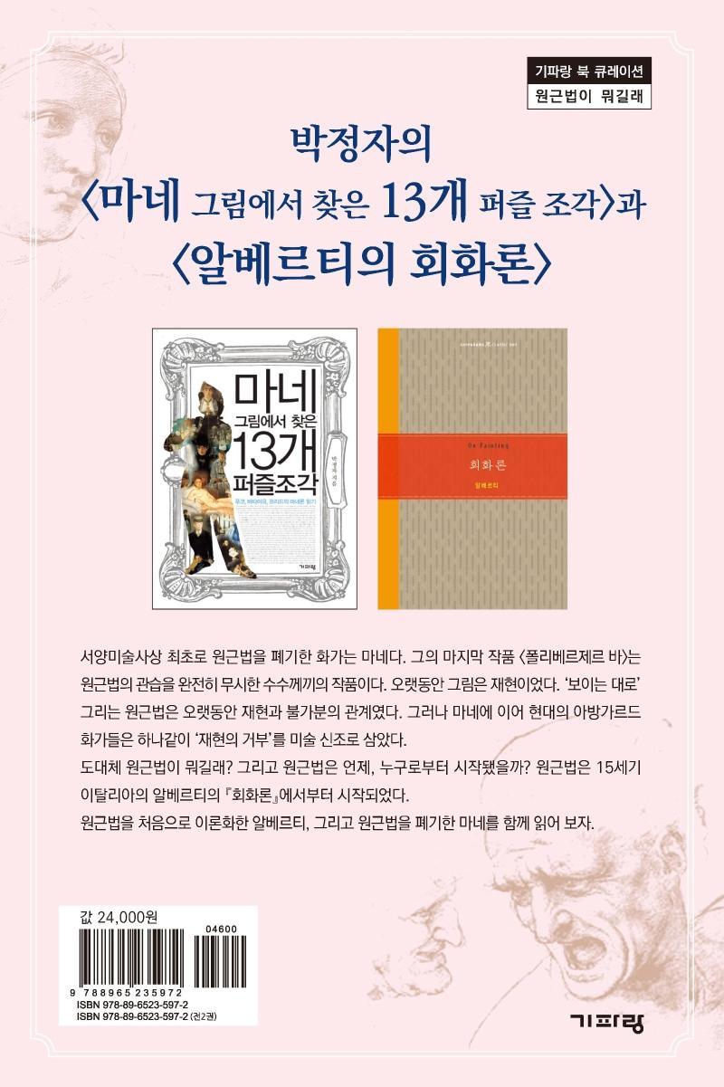 박정자의 마네 그림에서 찾은 13개 퍼즐 조각과 알베르티의 회화론