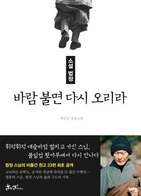 소설 법정: 바람 불면 다시 오리라