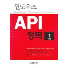 윈도우즈 API 정복 제1권