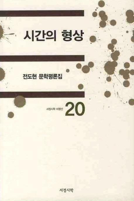 시간의 형상: 전도현 문학평론집