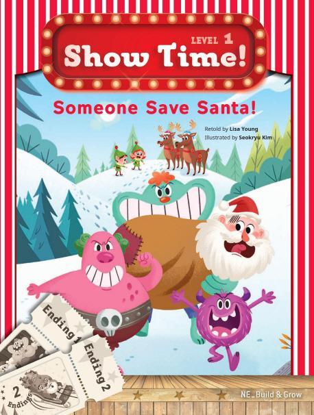 Show Time! Level 1: Someone Save Santa! 세트(SB+WB)