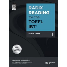 RADIX READING for the TOEFL iBT Black Label. 1