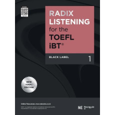 RADIX LISTENING for the TOEFL iBT Black Label. 1