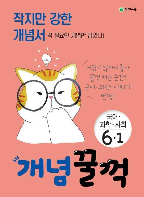 개념꿀꺽 초등 국어 과학 사회 6-1(2021)