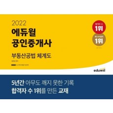 2022 에듀윌 공인중개사 부동산공법 체계도