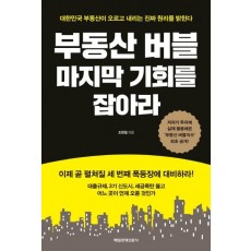 부동산 버블 마지막 기회를 잡아라