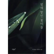 밤에 쌓인 꽃이슬