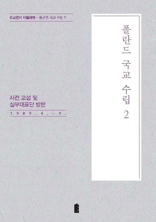 폴란드 국교 수립. 2