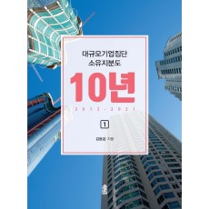 대규모기업집단 소유지분도 10년(2012~2021) 1