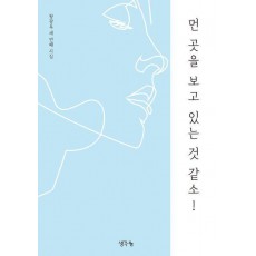 먼 곳을 보고 있는 것 같소!