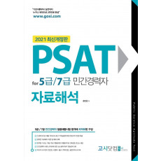 PSAT for 5급/7급 민간경력자 자료해석(2021)